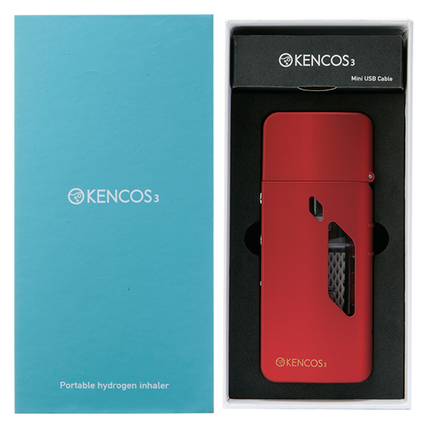 KENCOS3（レッド）の外箱と内箱画像