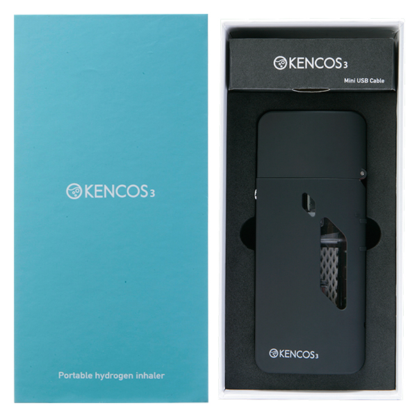 KENCOS3（ブラック）の外箱と内箱画像